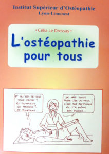 photo d'une bande dessinée sur l'osteéopathie